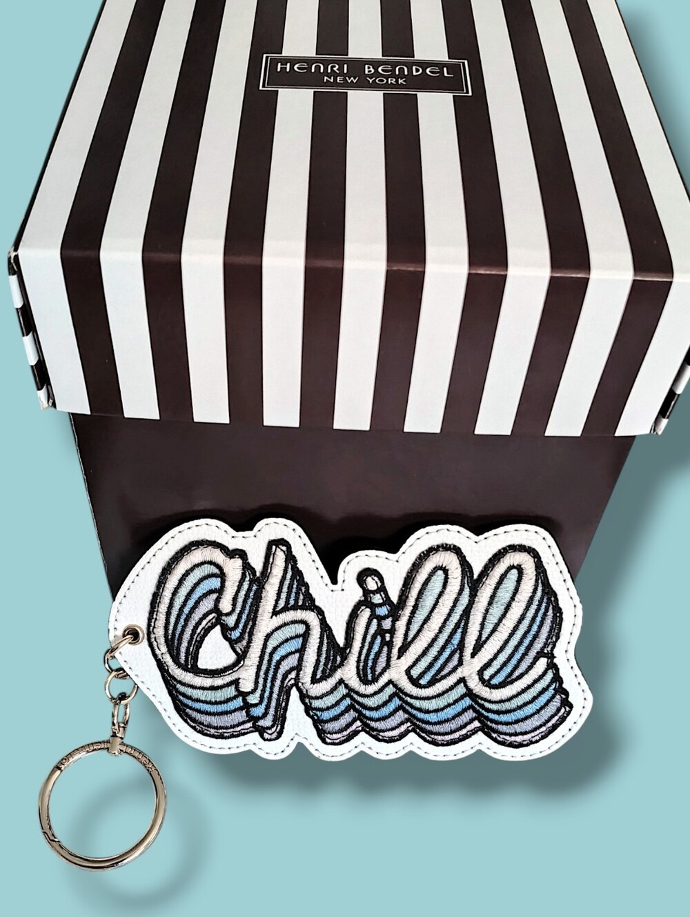 Henri Bendel Keychain Bag Charm & Box